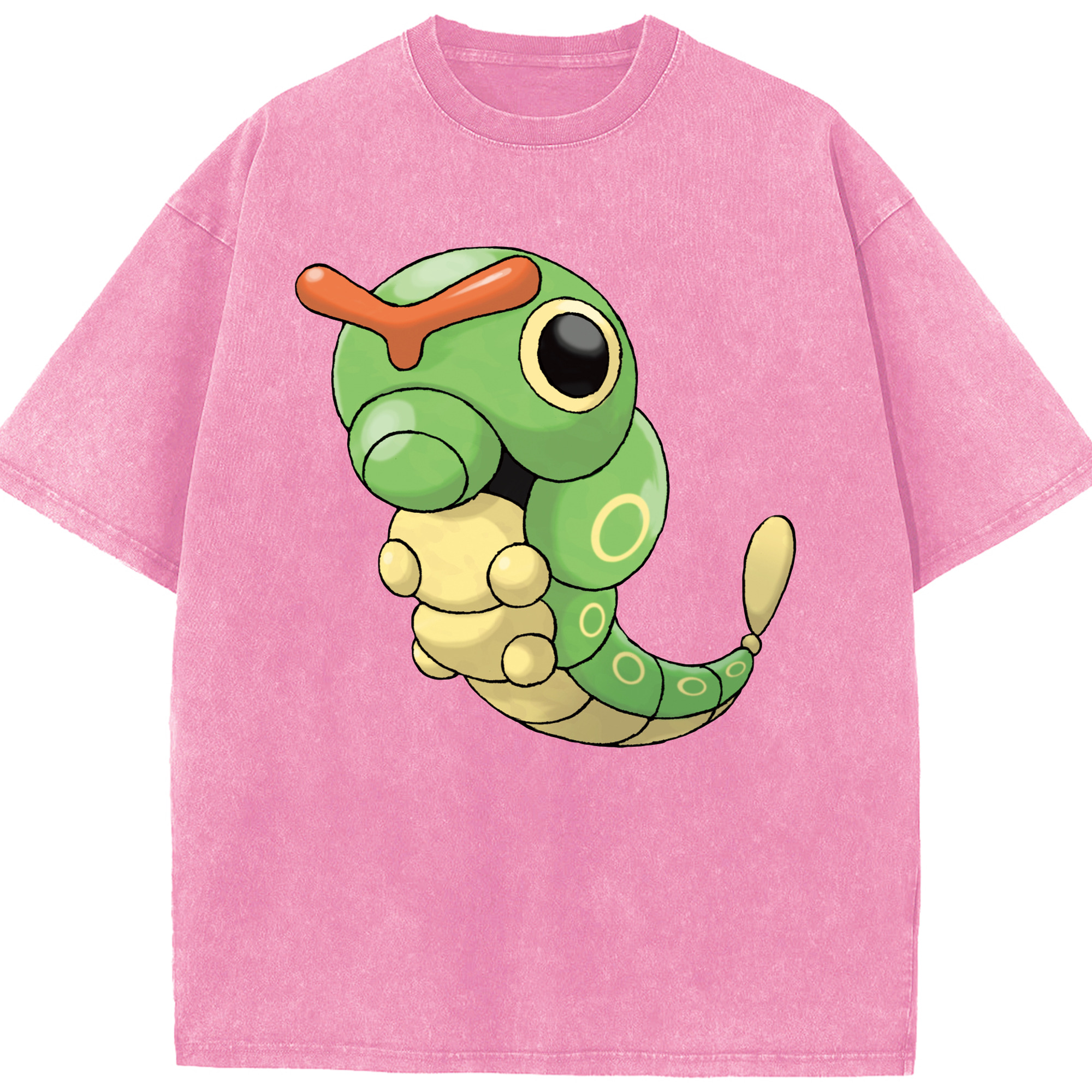 （画像用） ポケットモンスター Pokémon 綿100% ヴィンテージ風 半袖Tシャツ（フロントプリント）